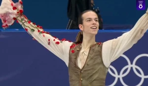 Фигурист Петр Гуменник.