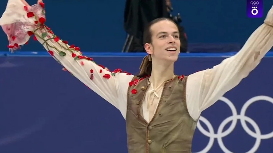 Фигурист Петр Гуменник.