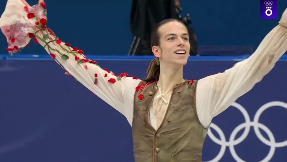 Фигурист Петр Гуменник.