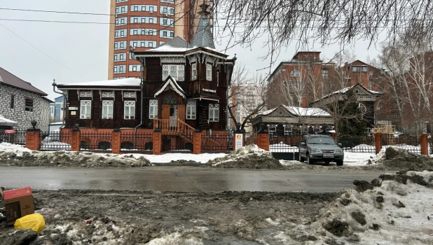 Потепление в Барнауле, февраль 2026. 