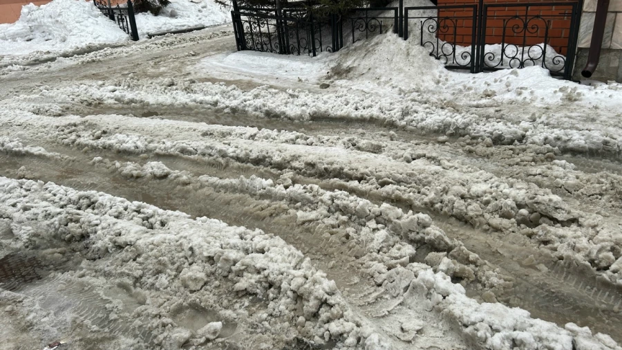 Потепление в Барнауле, февраль 2026. 