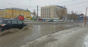 Барнаул накануне резкого похолодания.