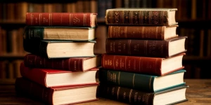 Книги. Стопка книг.