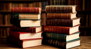 Книги. Стопка книг.