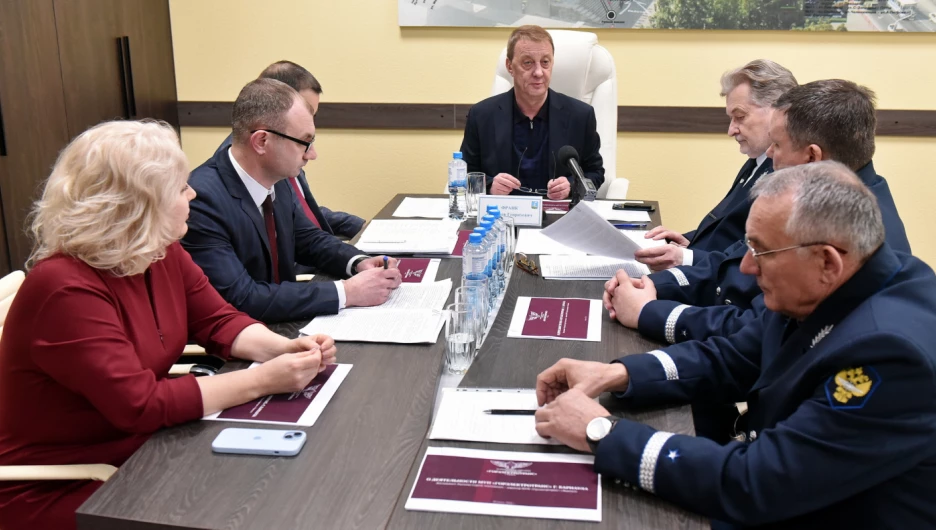 Выездное совещание Администрации города на базе муниципального унитарного предприятия «Горэлектротранс».