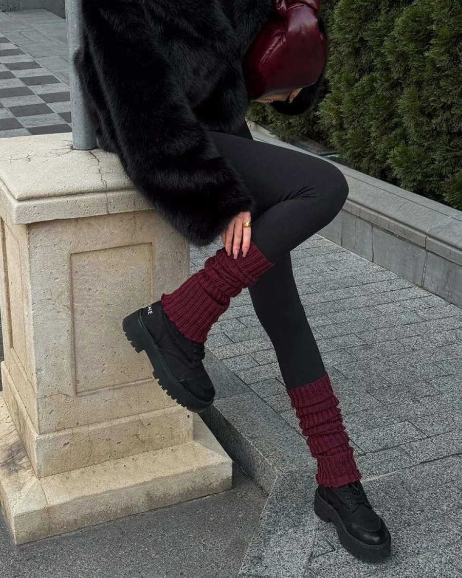 Гетры с обувью. 