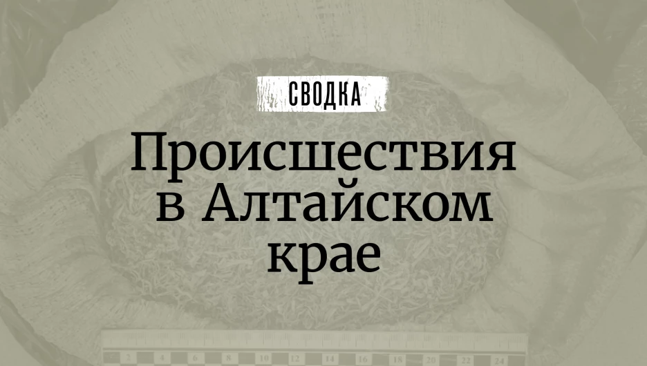 Сводка происшествий. 