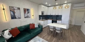 Стильная квартира с видом на Обь в Барнауле.