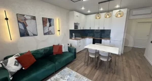 Стильная квартира с видом на Обь в Барнауле.