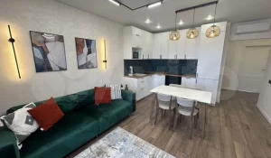 Стильная квартира с видом на Обь в Барнауле.