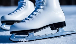 Коньки. Фигурное катание. Спорт.