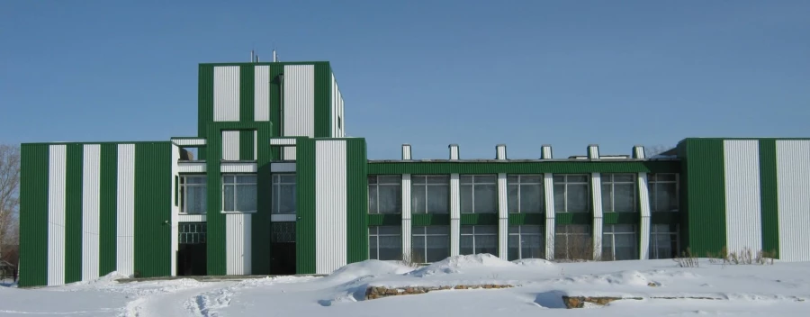 Дом культуры Целинного района до ремонта.