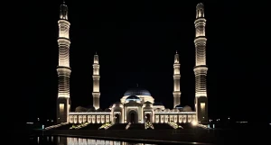 Центральная мечеть в Астане.