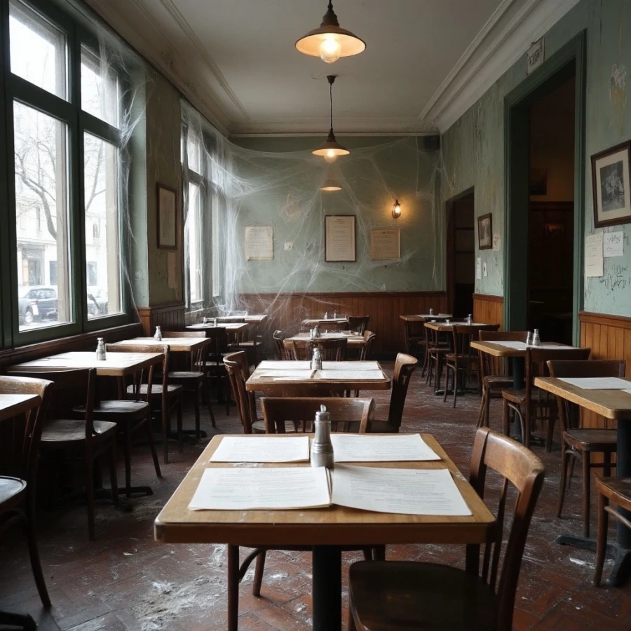 Табличка "Закрыто". Закрытие