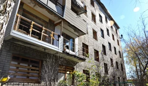 Аварийный дом в Бийске