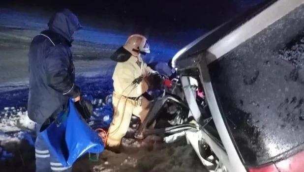 ДТП в Поспелихинском районе.