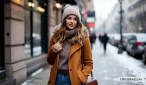 Девушка. Зима.