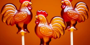 Леденцы-петушки.