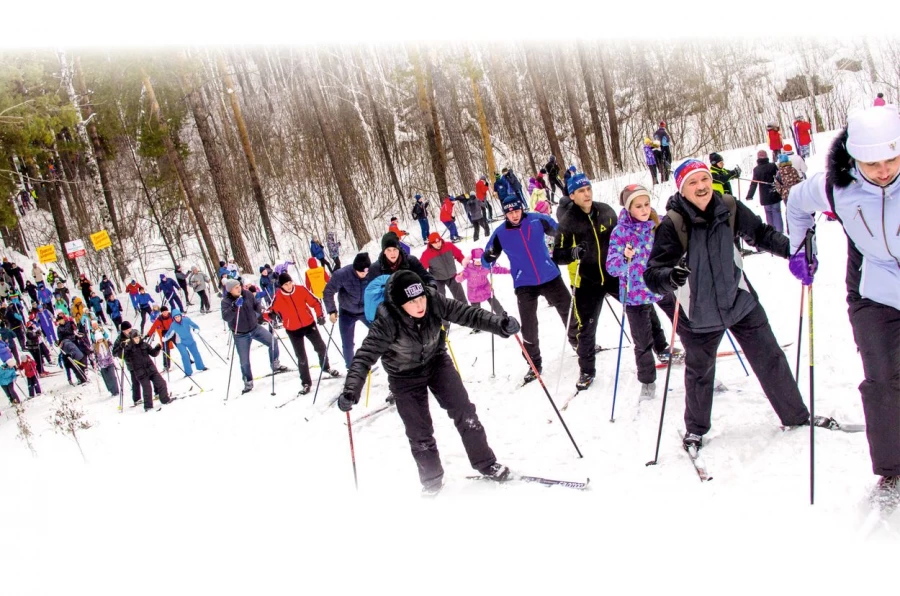 Лыжный праздник «Мария-Ра» на Трассе здоровья.