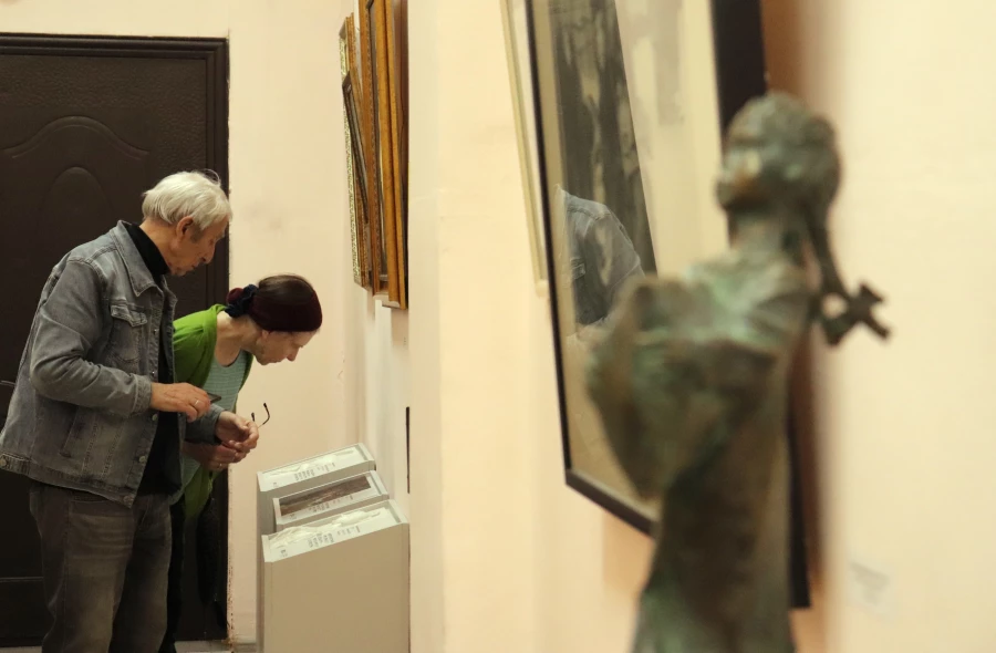 Выставка "искусство прикосновений"