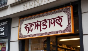 Вывеска. Магазин