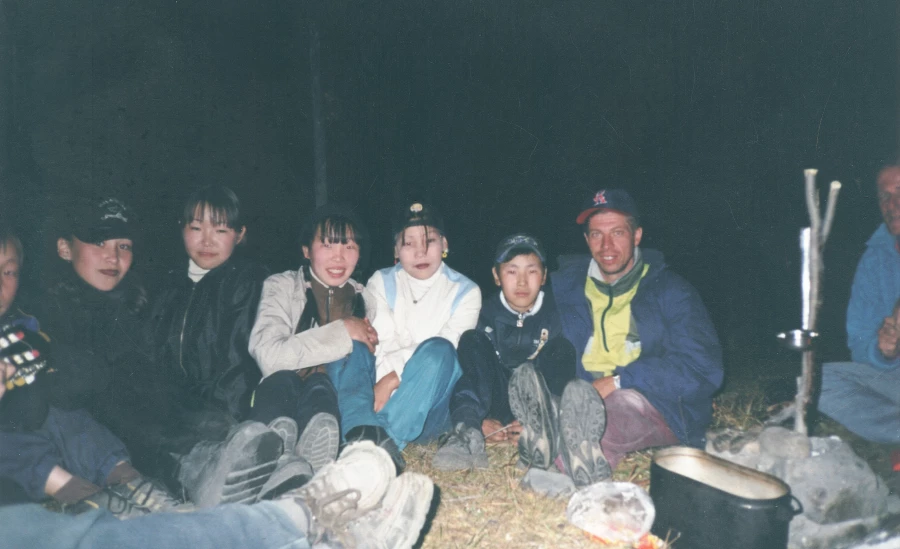 Экспедиция российско-швейцарской команды в Якутию в 2000 году. 