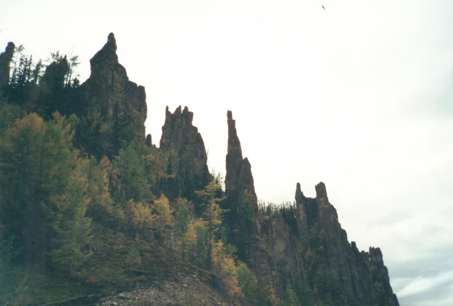 Экспедиция российско-швейцарской команды в Якутию в 2000 году. 