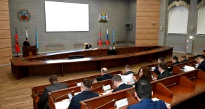 Заседание комиссии города Барнаула по предупреждению и ликвидации чрезвычайных ситуаций и обеспечению пожарной безопасности.