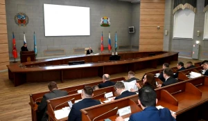 Заседание комиссии города Барнаула по предупреждению и ликвидации чрезвычайных ситуаций и обеспечению пожарной безопасности.