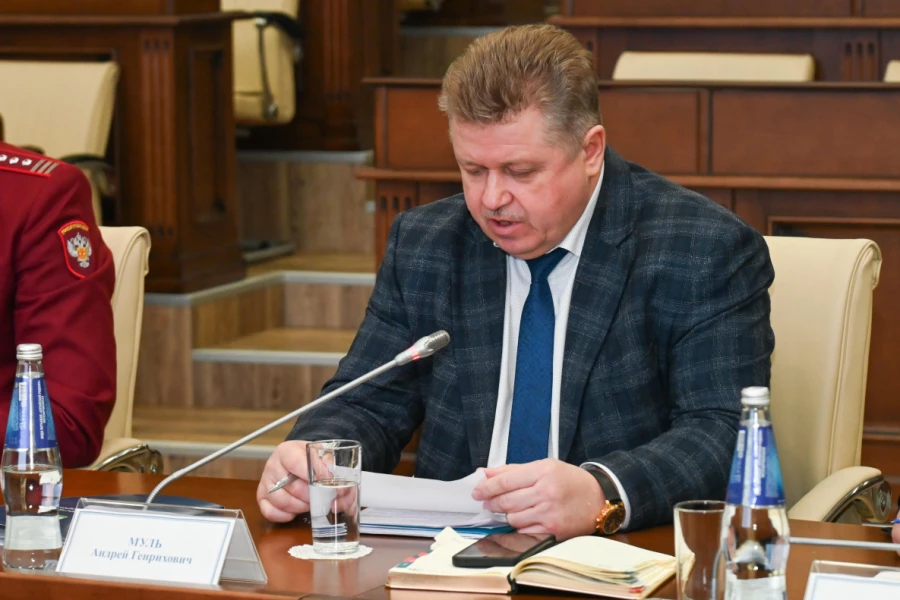 Заседание антинаркотической комиссии города Барнаула.