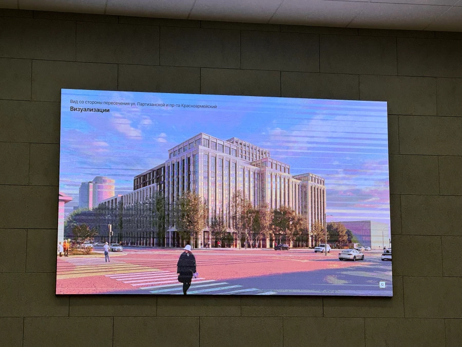 Новый вариант визуализации жилого комплекса на месте Оперы