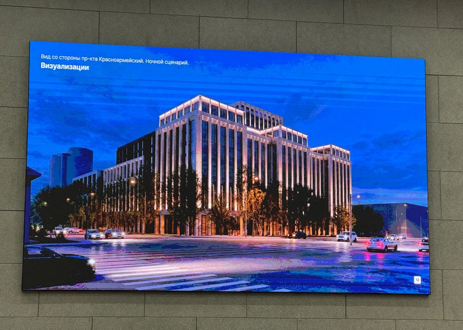 Новый вариант визуализации жилого комплекса на месте Оперы