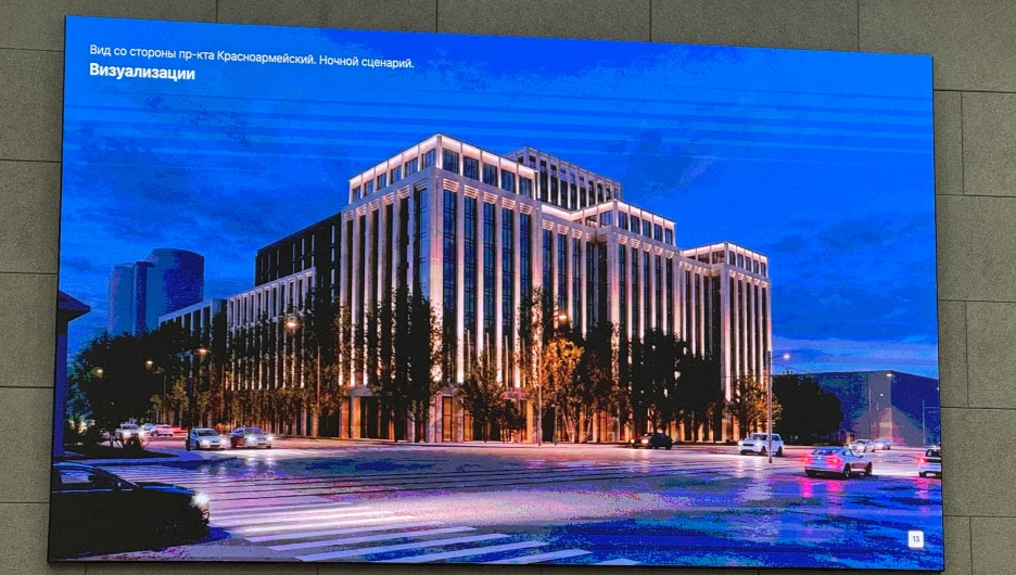 Новый вариант визуализации жилого комплекса на месте Оперы