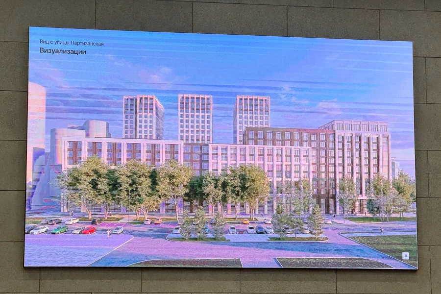 Новый вариант визуализации жилого комплекса на месте Оперы