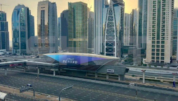 Дубай после атак.