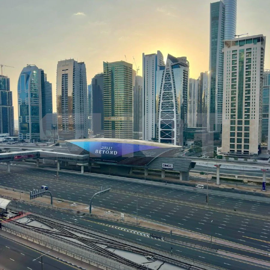 Дубай после атак.