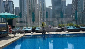 Дубай после атак.