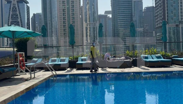 Дубай после атак.