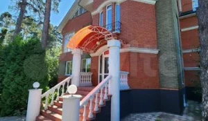 «Кукольный» коттедж с маленьким домиком продается в Барнауле за 130 млн рублей.