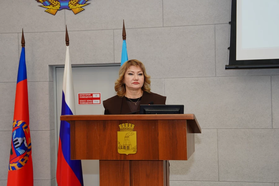 Ольга Шернина, председатель комитета по финансам, налоговой и кредитной политике города Барнаула