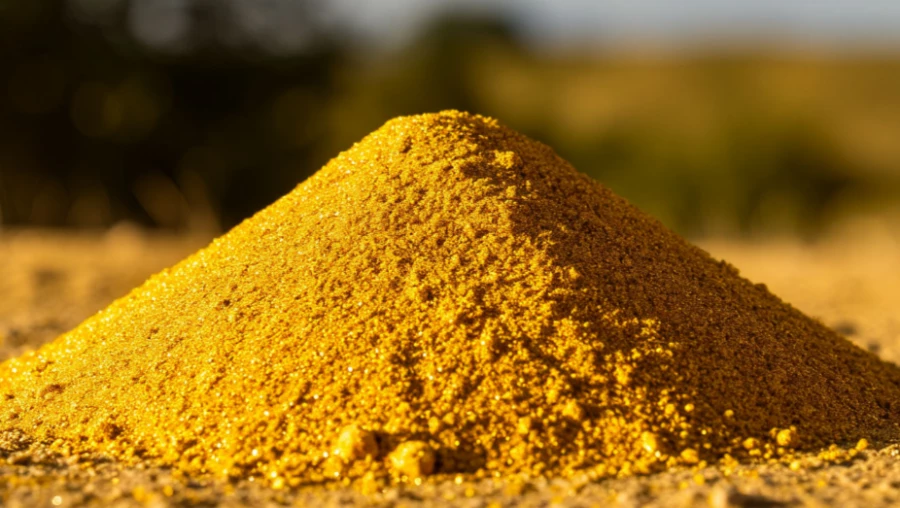 Золотая паль. Золото.