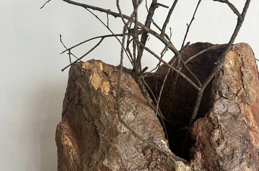 Кристина Паутова. Изделия из картонных лотков для яиц