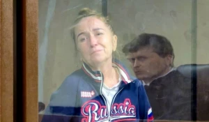 Юлия Вебер в суде. 