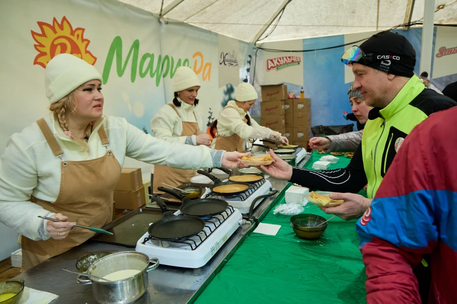 Юбилейный лыжный праздник на Трассе здоровья.