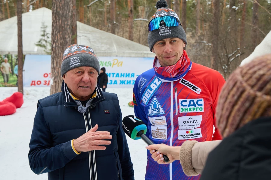 Юбилейный лыжный праздник на Трассе здоровья.