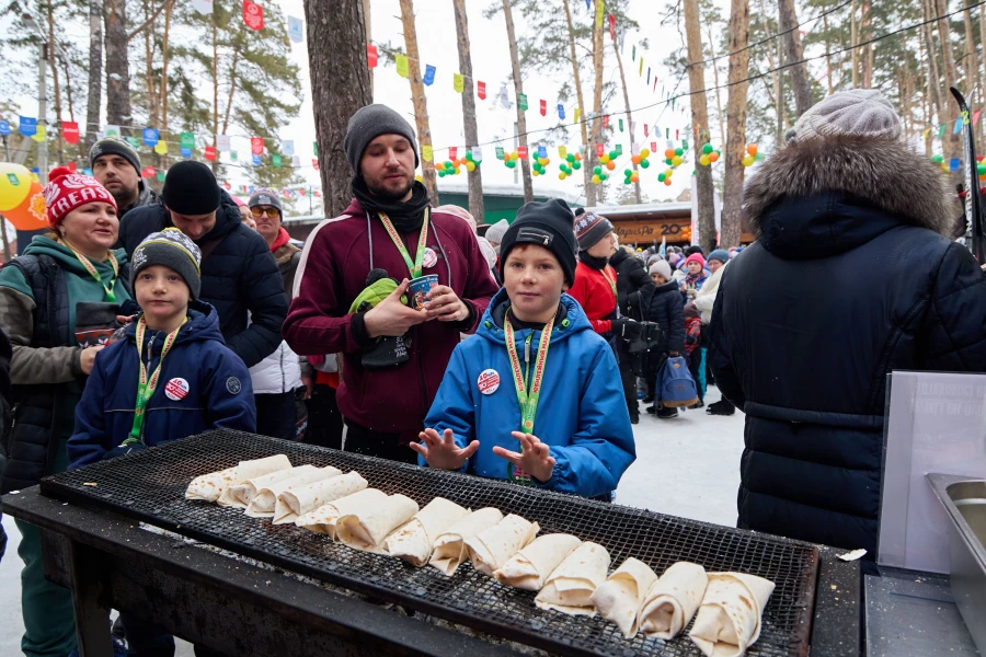Юбилейный лыжный праздник на Трассе здоровья.