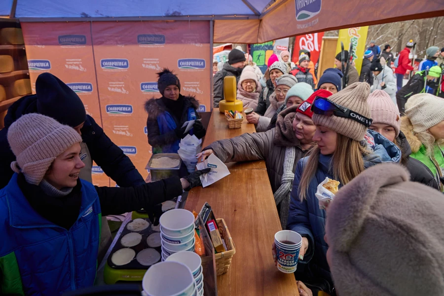 Юбилейный лыжный праздник на Трассе здоровья.