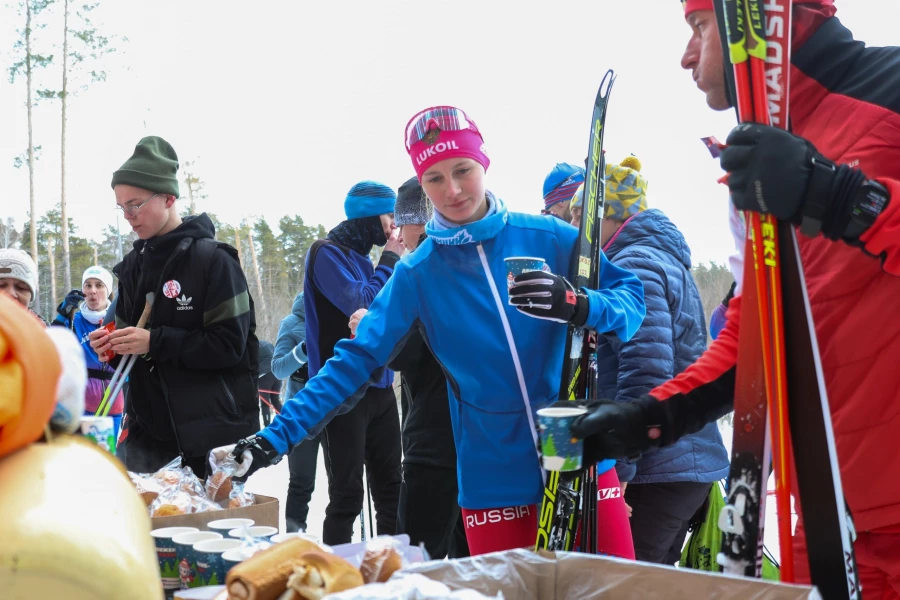 Юбилейный лыжный праздник на Трассе здоровья.