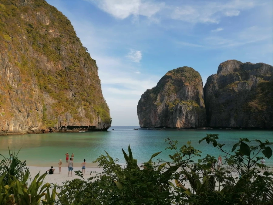 Майя Бэй, Таиланд. Бухта, море. 
