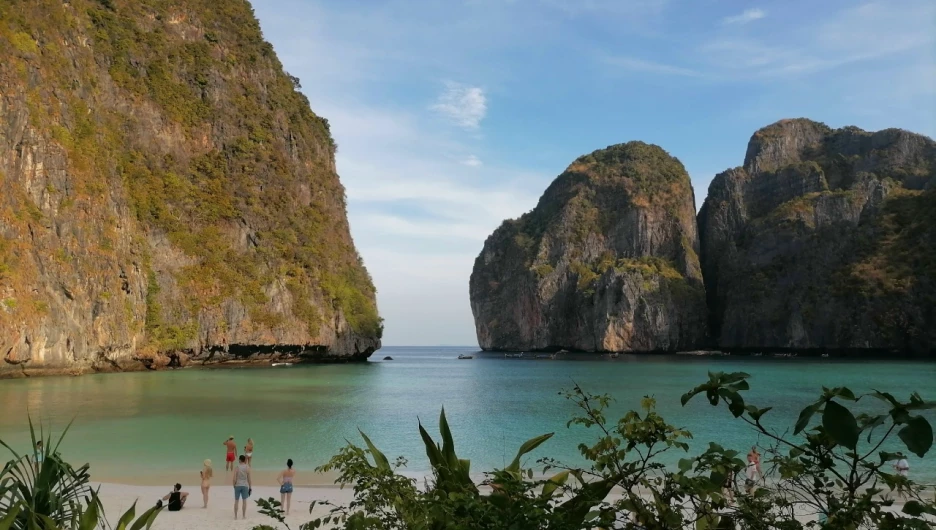 Майя Бэй, Таиланд. Бухта, море. 